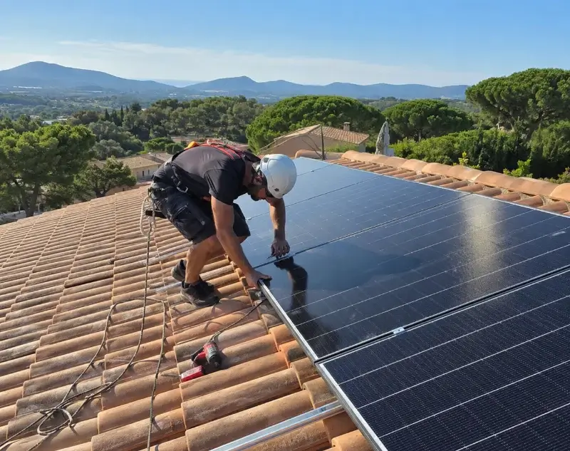Installateur panneaux solaires Lutzelhouse — pose photovoltaïque sur toiture