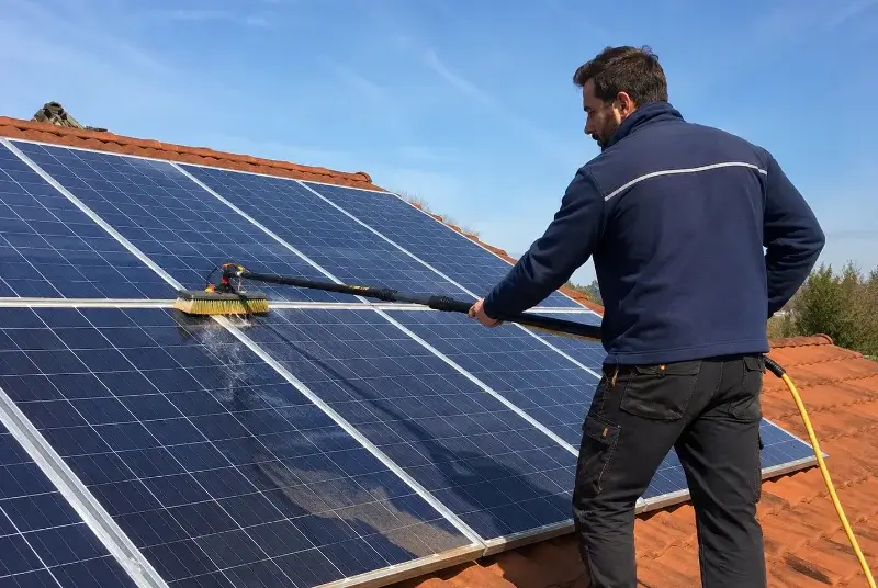 Nettoyage et entretien de panneaux solaires à Lutzelhouse