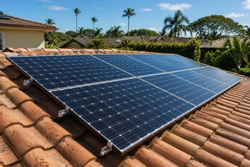 Installation de panneaux solaires à Lutzelhouse